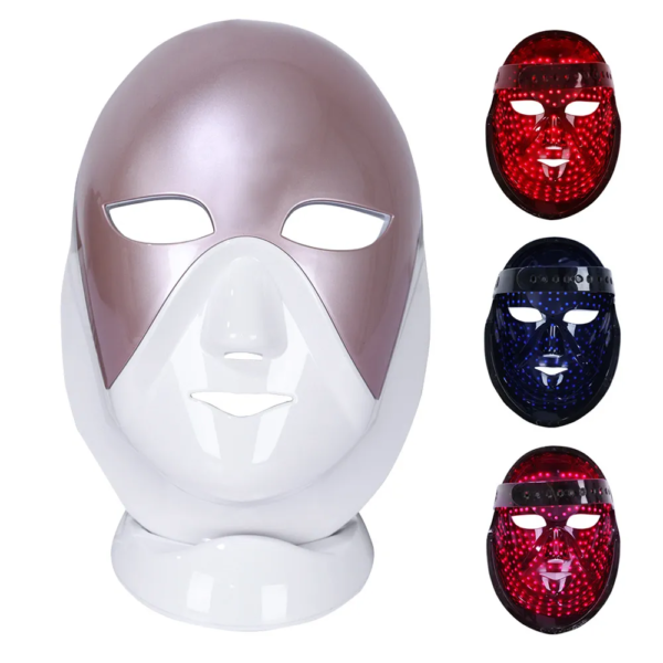 High-Power Red and Blue Light Therapy Mask for Skincare - Image 3