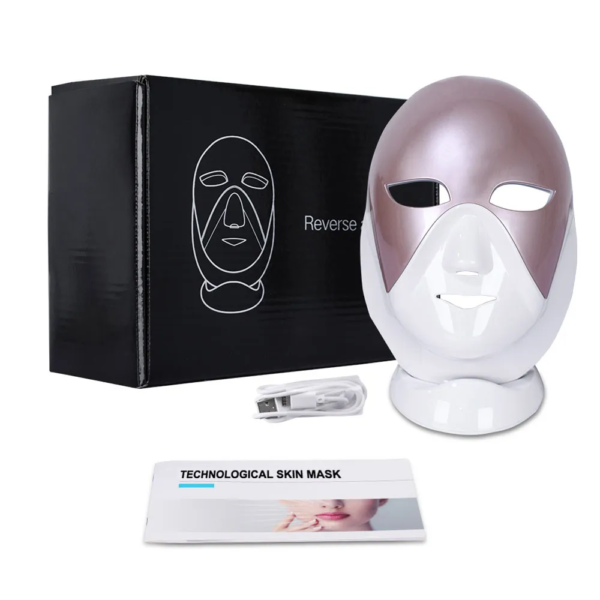 High-Power Red and Blue Light Therapy Mask for Skincare - Image 4