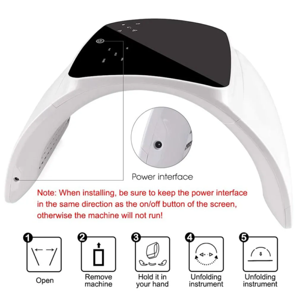 SD-002 Multi-Color Light Beauty Instrument for Face and Neck Care - Image 4