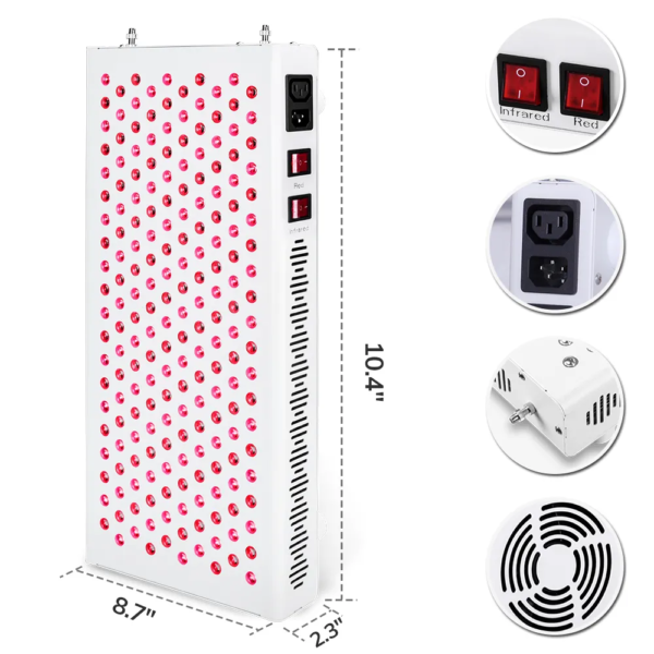 RDS1000 Red Light Panel for Skin Health, Pain Relief, Recovery - Image 5